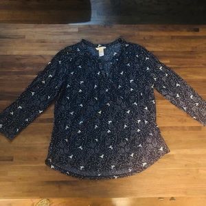 H&M 3/4 Sleeve Shirt